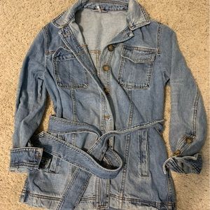 FREE PEOPLE Jean Jacket Size S/P
